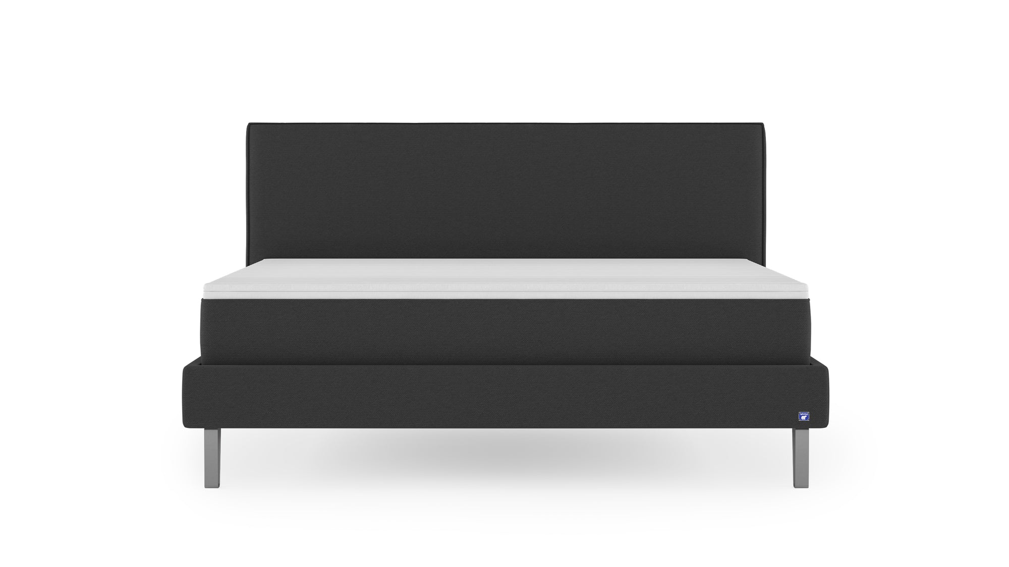 Polsterbett von Bruno – in Anthrazit