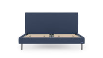 Polsterbett von Bruno – in Blau