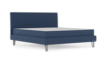 Polsterbett von Bruno – in Blau