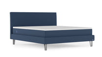Polsterbett von Bruno – in Blau